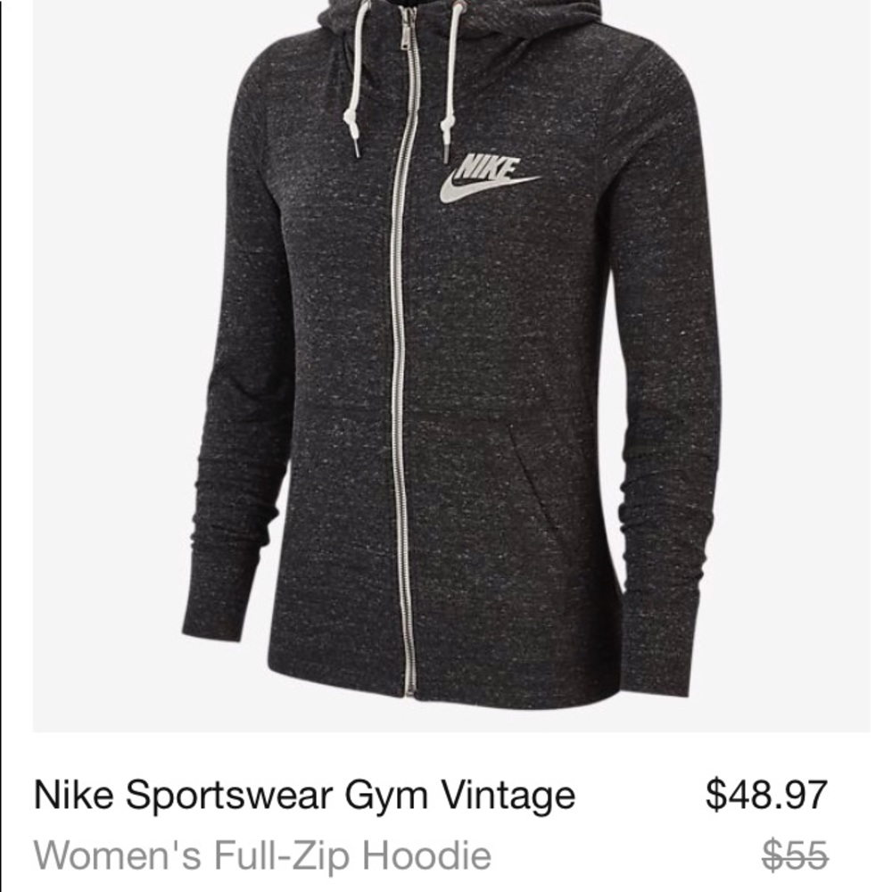 Nike Sportswear Gym Vintage zip up